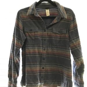 Patagonia vintage striped flannel